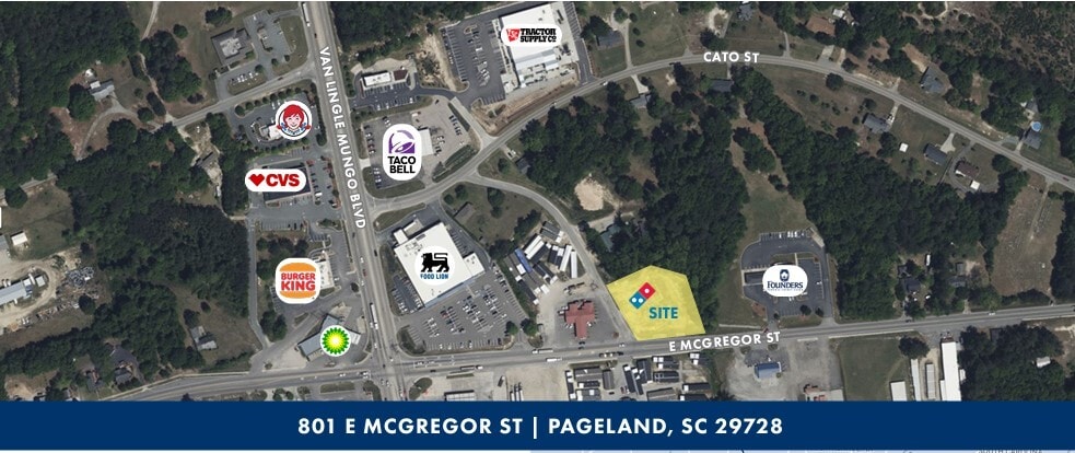 801 E McGregor St, Pageland, SC for lease Primary Photo- Image 1 of 2
