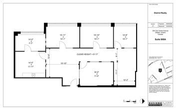 250 City Centre Ave, Ottawa, ON for lease Floor Plan- Image 1 of 1