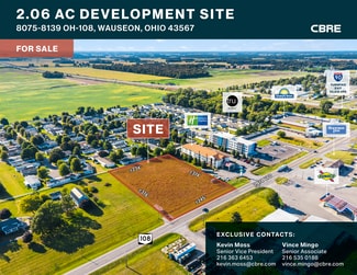More details for 8075-8139 OH-108, Wauseon, OH - Land for Sale
