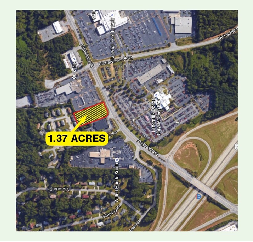 Mount Zion Blvd, Morrow, GA 30260 1.37 Acres