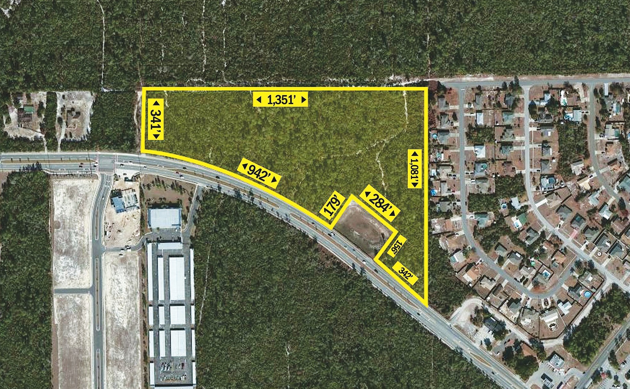 I-4 & Howland Blvd, Deltona, FL for sale Aerial- Image 1 of 2