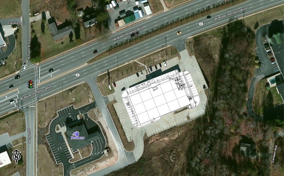 635 W Wade Hampton Blvd, Greer, SC for sale - Aerial - Image 1 of 1