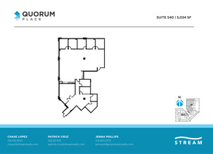 14901 Quorum Dr, Dallas, TX for lease Floor Plan- Image 1 of 1