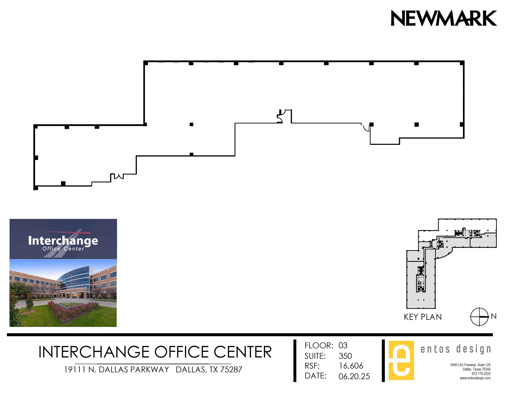 19111 N Dallas Pky, Dallas, TX for lease Floor Plan- Image 1 of 3