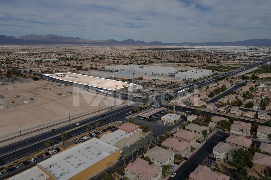 4540 N Commerce St, North Las Vegas, NV for sale - Aerial - Image 2 of 5