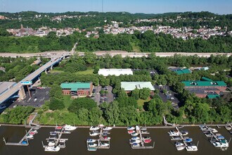 700 Waterfront Dr, Pittsburgh, PA - AERIAL map view