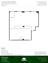 10 Pointe Dr, Brea, CA for lease Floor Plan- Image 1 of 1