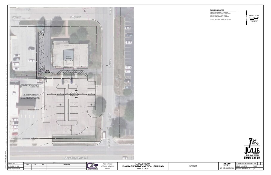 1200 Maple Dr, Peru, IL for lease - Site Plan - Image 1 of 3