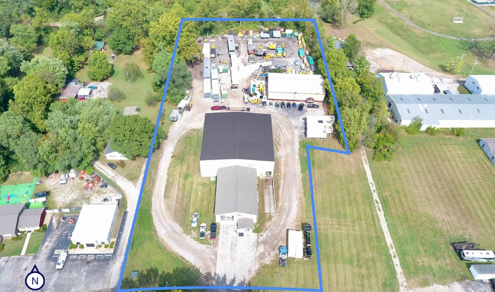 312 W Center Cross St, Edinburgh, IN for sale - Aerial - Image 3 of 7