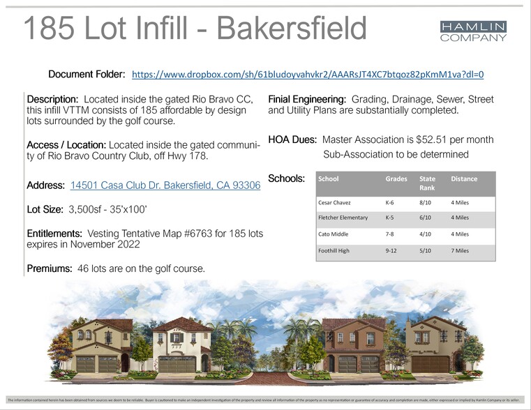 14801 Casa Club, Bakersfield, CA for sale - Building Photo - Image 2 of 3