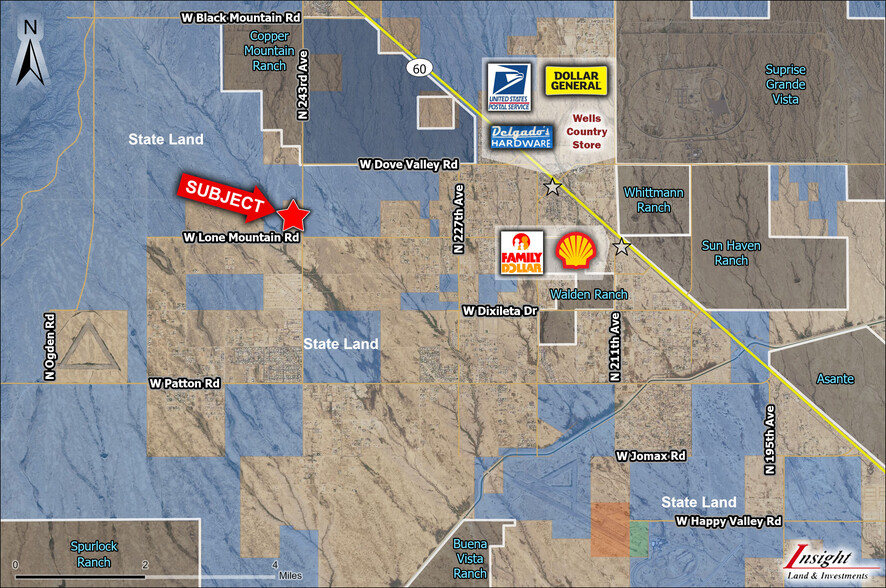 24324 Lone Mountain Road, Wittmann, AZ for sale - Aerial - Image 3 of 6