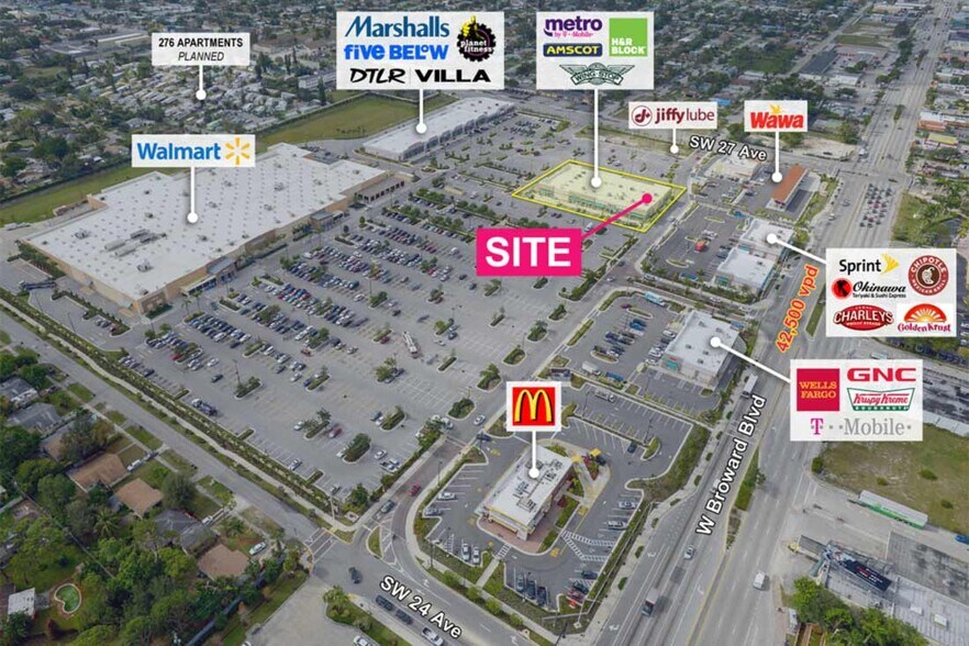 2400 W Broward Blvd, Fort Lauderdale, FL, 33312 Retail Space For