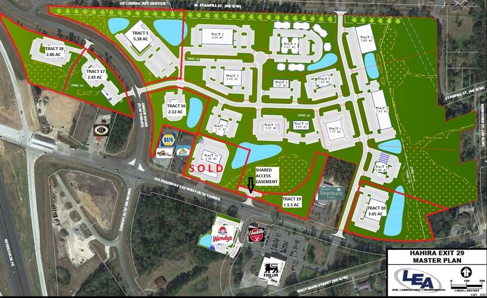 750 GA Highway 122, Hahira, GA 31632 Commercial Lots Hahira GA I75