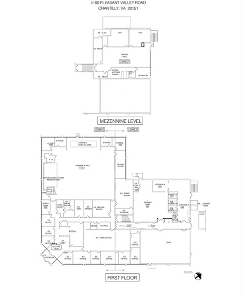 4160 Pleasant Valley Rd, Chantilly, VA for sale - Floor Plan - Image 3 of 4