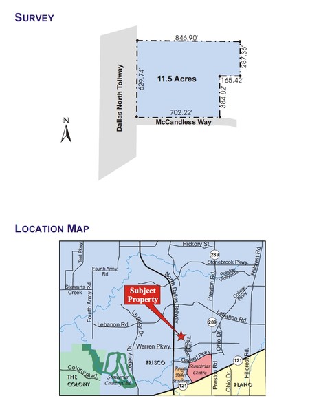 N Dallas Pky, Frisco, TX for sale - Site Plan - Image 2 of 3