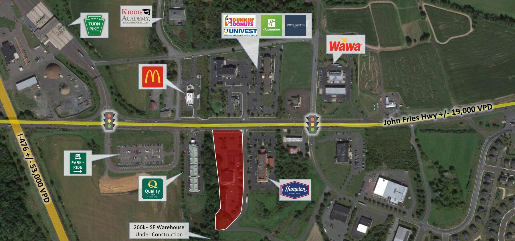 1907 John Fries Hwy, Quakertown, PA 18951 Restaurant/Retail