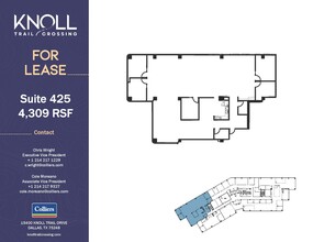 15400 Knoll Trail Dr, Dallas, TX for lease Floor Plan- Image 1 of 2