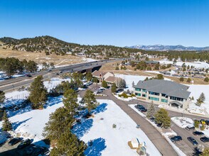 32065 Castle Ct, Evergreen, CO - AERIAL  map view