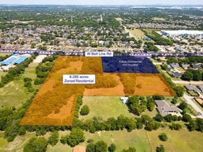 1116 W Belt Line Rd, DeSoto, TX - AERIAL map view
