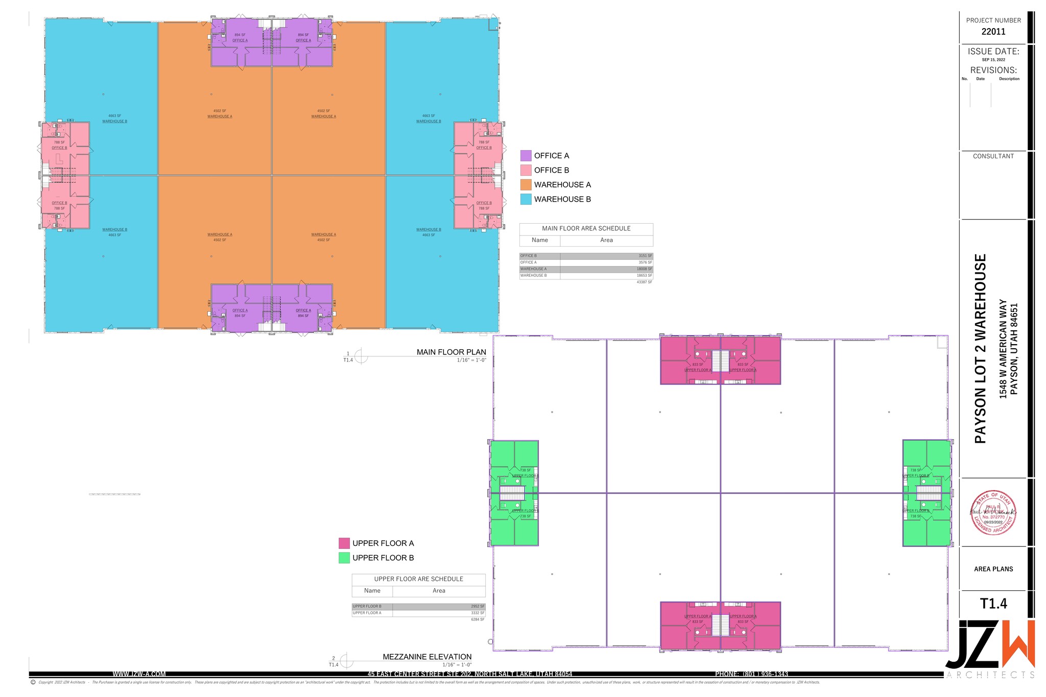 1548 American Way, Payson, UT for lease Site Plan- Image 1 of 1