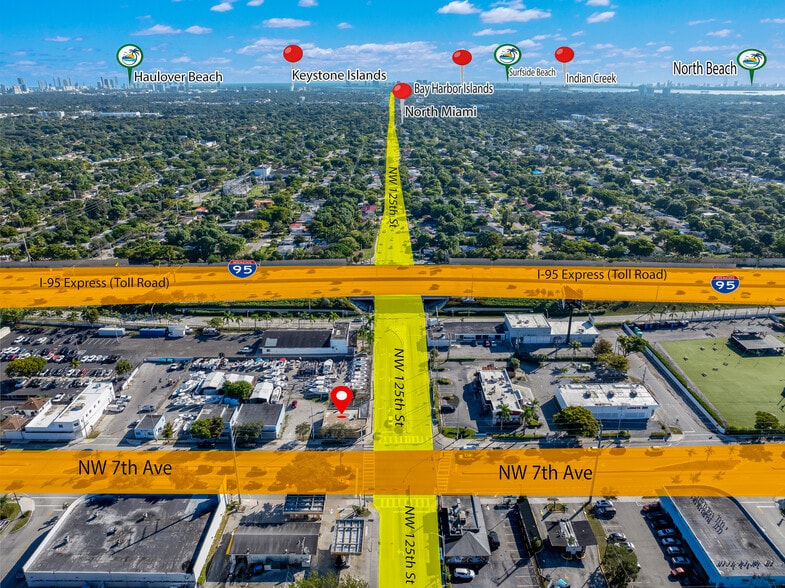 12501-12505 NW 7th Ave, North Miami, FL for lease - Building Photo - Image 2 of 15