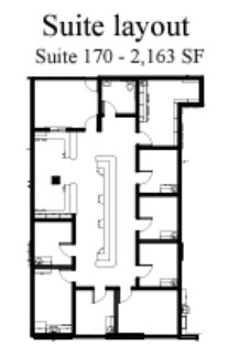 17521 St. Lukes Way, The Woodlands, TX for lease Floor Plan- Image 1 of 2