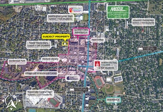 29 S Webster St, Naperville, IL - AERIAL  map view