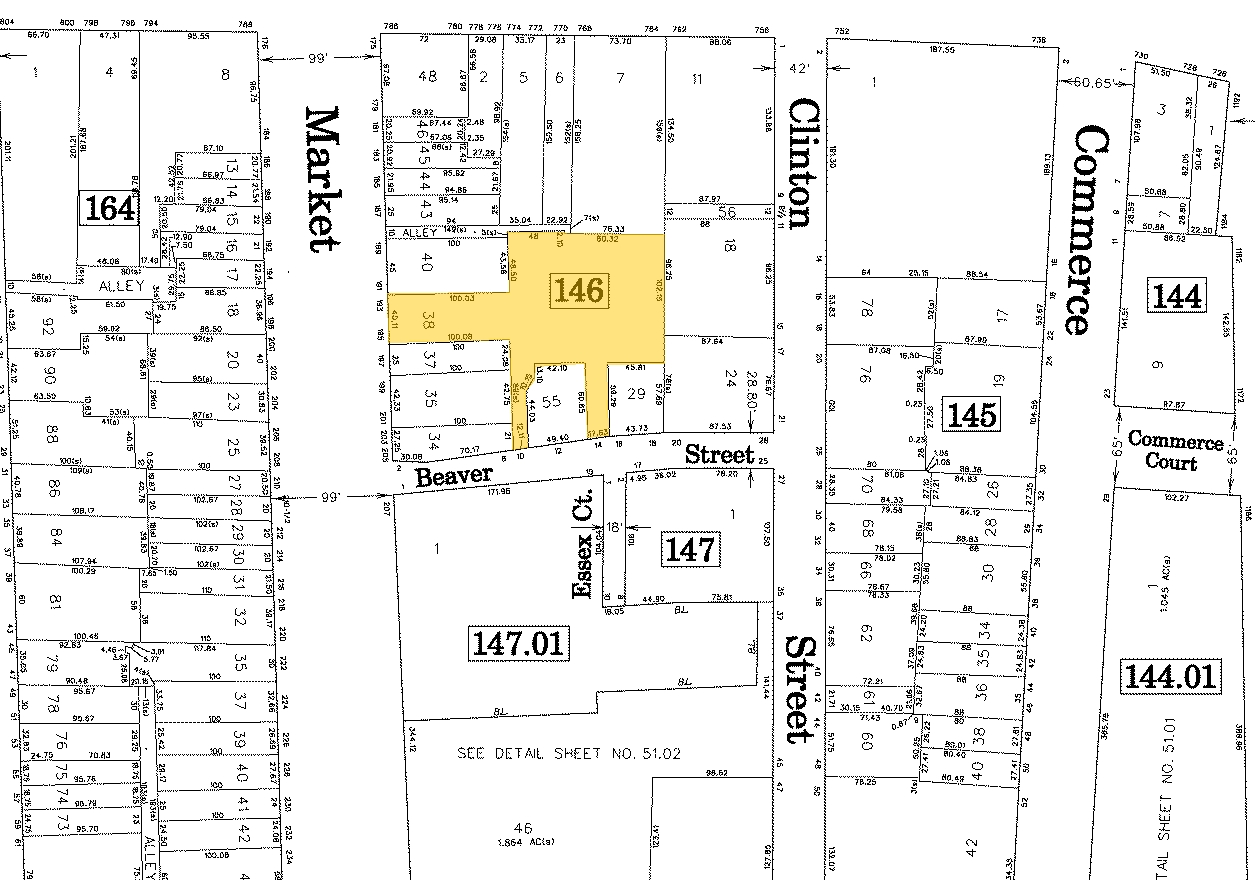 193-195 Market St, Newark, NJ for sale Plat Map- Image 1 of 1