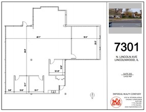 7301-7337 N Lincoln Ave, Lincolnwood, IL for lease Floor Plan- Image 1 of 7