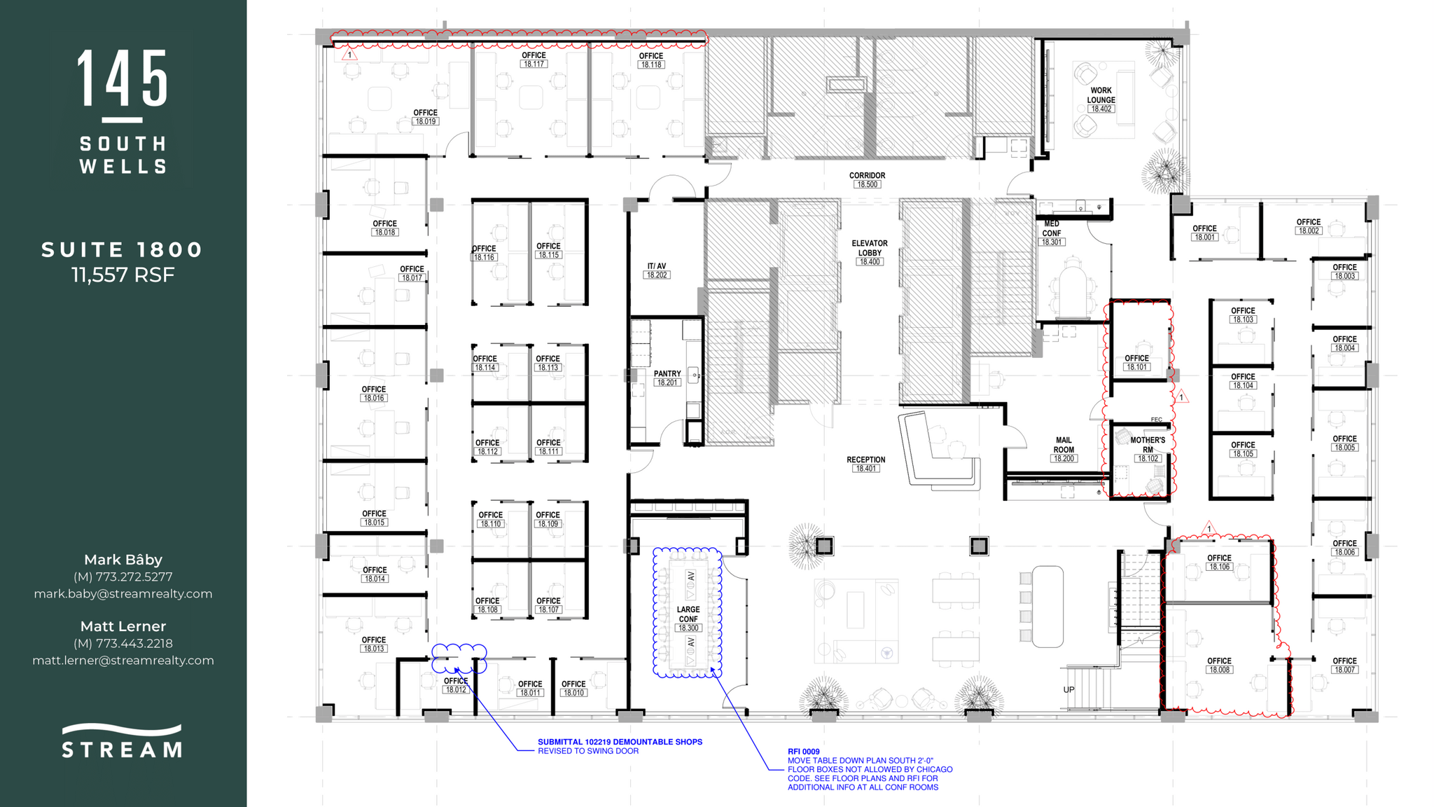 145 S Wells St, Chicago, IL for lease Floor Plan- Image 1 of 1