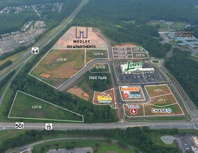 0 Northwood High School Rd, Pittsboro, NC - AERIAL map view