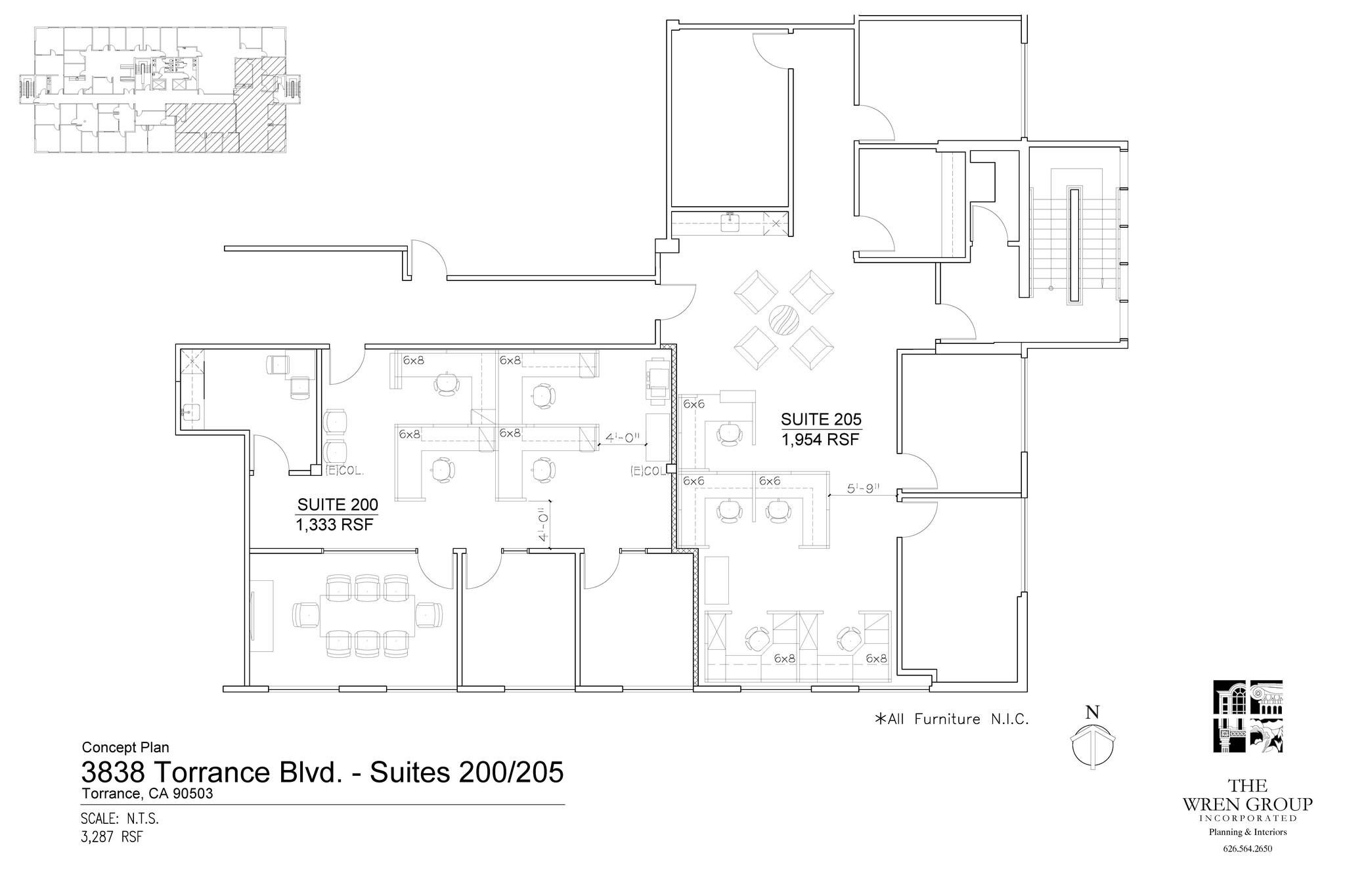 3848 W Carson St, Torrance, CA for lease Floor Plan- Image 1 of 1