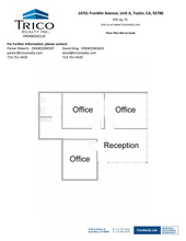 14731 Franklin Ave, Tustin, CA for lease Floor Plan- Image 1 of 1