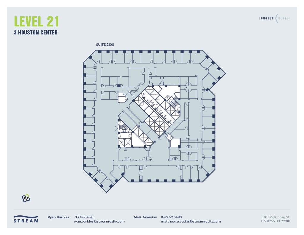 1301 McKinney St, Houston, TX for lease Floor Plan- Image 1 of 1