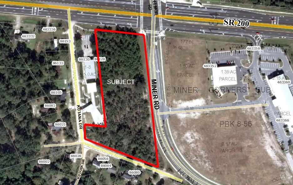 State Road 200 @ Miner Rd, Yulee, FL for sale Building Photo- Image 1 of 1