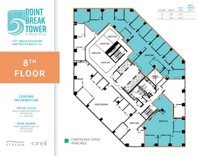 17011 Beach Blvd, Huntington Beach, CA for lease Floor Plan- Image 2 of 2