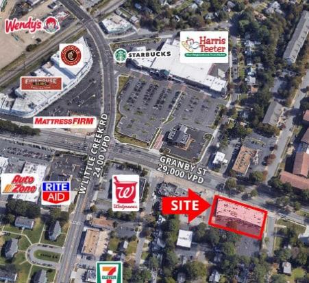 7401-7435 Granby St, Norfolk, VA for lease - Building Photo - Image 3 of 3