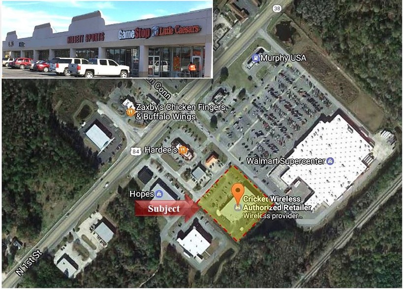 1064 N Macon St, Jesup, GA for sale - Building Photo - Image 1 of 1