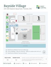 215 Queens Quay E, Toronto, ON for lease Site Plan- Image 1 of 1