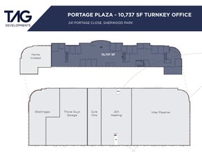 241 Portage Close, Sherwood Park, AB for lease Floor Plan- Image 1 of 1