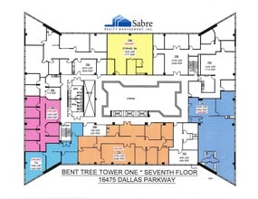 16475 N Dallas Pky, Addison, TX for lease Floor Plan- Image 1 of 1