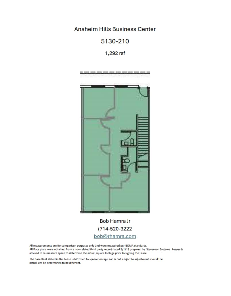5100 E La Palma Ave, Anaheim, CA for lease Floor Plan- Image 1 of 1