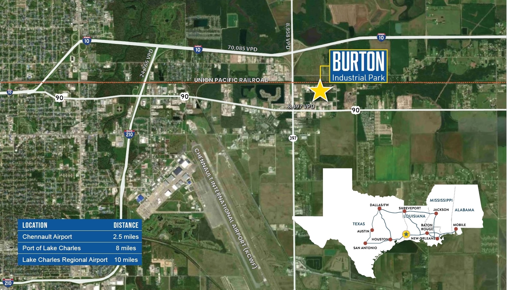 00 Leslie Ln, Lake Charles, La 70615 - Burton Industrial Park 