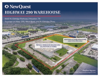 More details for 8660 N Eldridge Pky, Houston, TX - Industrial for Sale