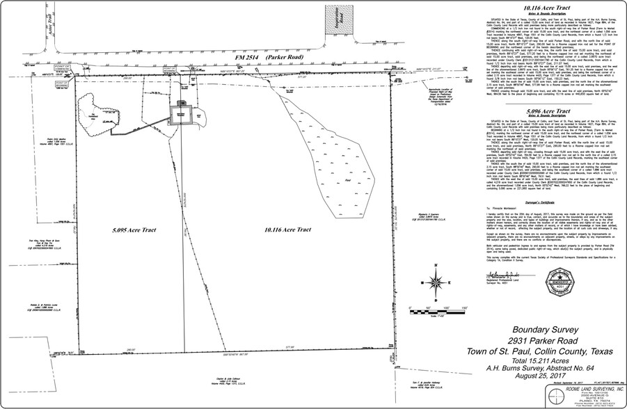 2931 Parker Rd, Wylie, TX 75098 - 4 AC for $985K & 6 AC for $985K ...