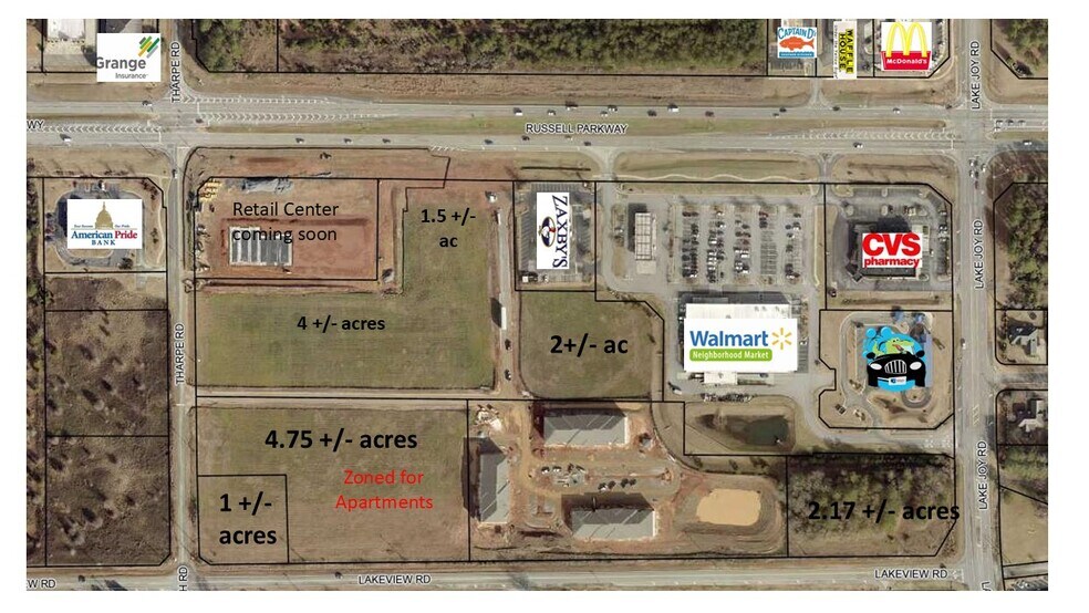 3001 Russell Pky, Warner Robins, GA for sale - Building Photo - Image 1 of 2