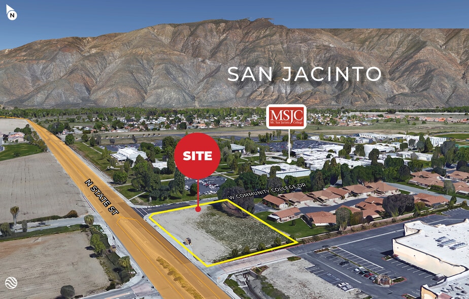 0 N State St, San Jacinto, CA for sale - Aerial - Image 1 of 1