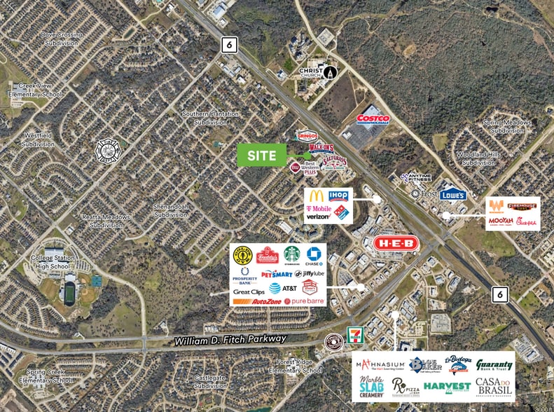 South Highway 6 Frontage Road, College Station, TX for lease - Building Photo - Image 2 of 4