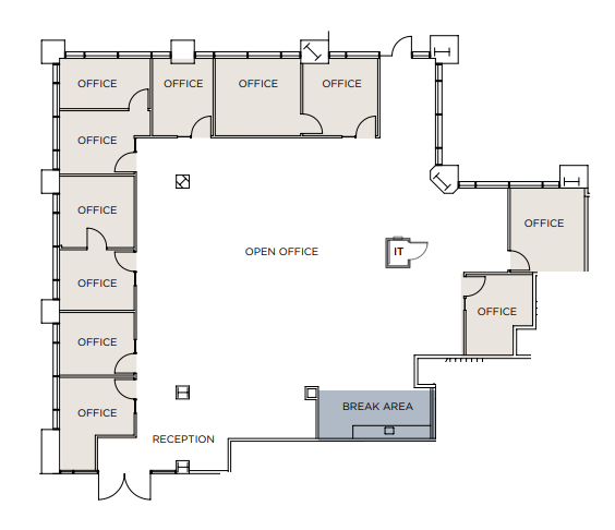 7676 Hazard Center Dr, San Diego, CA for lease Floor Plan- Image 1 of 1