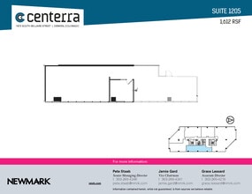 1873 S Bellaire St, Denver, CO for lease Floor Plan- Image 1 of 1